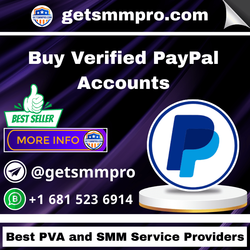 Buy Verified PayPal Accounts